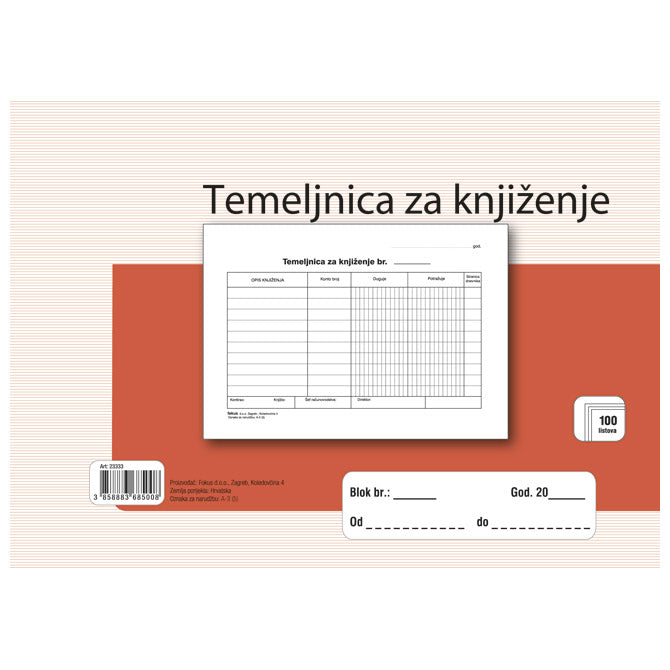 OBRAZAC A-3 TEMELJNICA A5 FOKUS