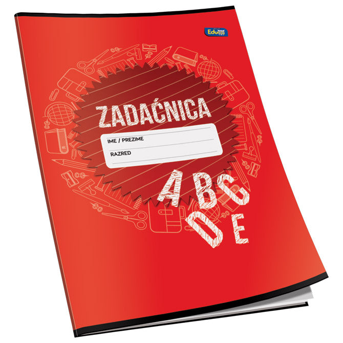 OBRAZAC ŠKOLSKI ZADAĆNICA A4 CRTE 12L EDUCA