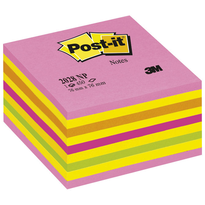 Blok samolepilna kocka 76x76mm 450L Post-it 3M.2028NP