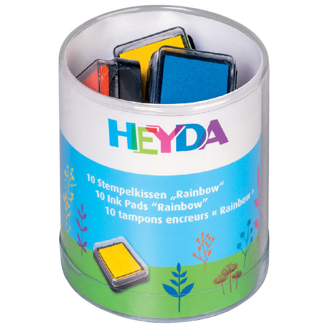 Jastučić za pečat 10boja rainbow heyda 20-48884 70