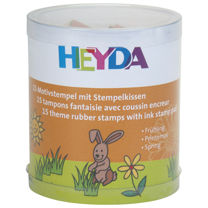 Žig s motivom spomladanski plus blazinica pk15 heyda 20-48884 84