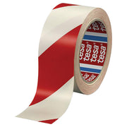Samolepilni trak 50mm/33m pvc tesa 60760-92 belo-rdeča