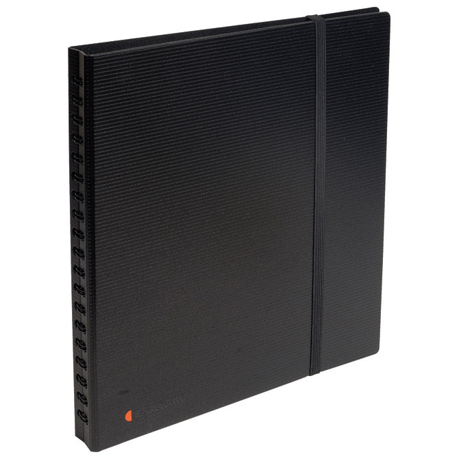 Album za vizitke 320 kartica s gumicom 25x26cm exactive exacompta 75234e