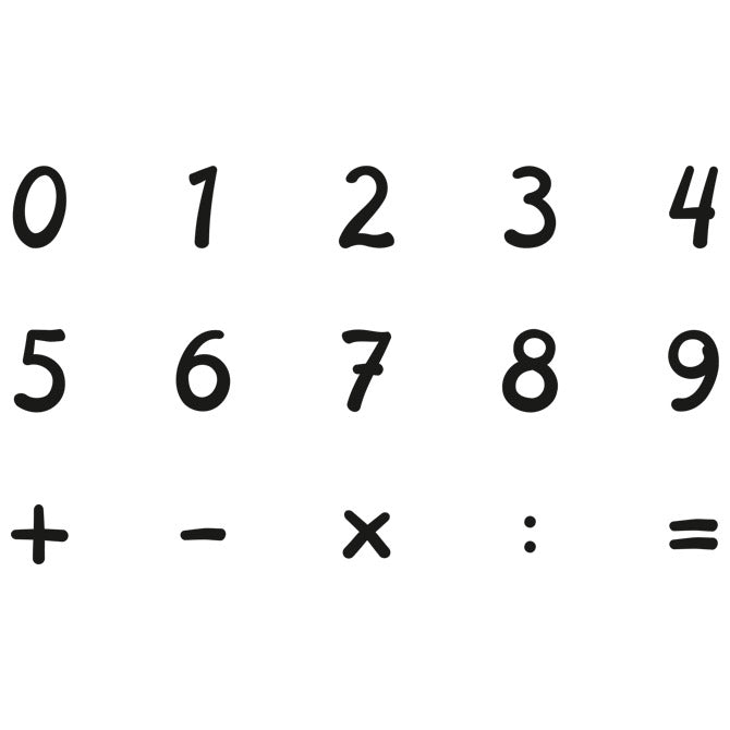 Žig z motivom številka plus blazinica pk15 heyda 20-48884 78