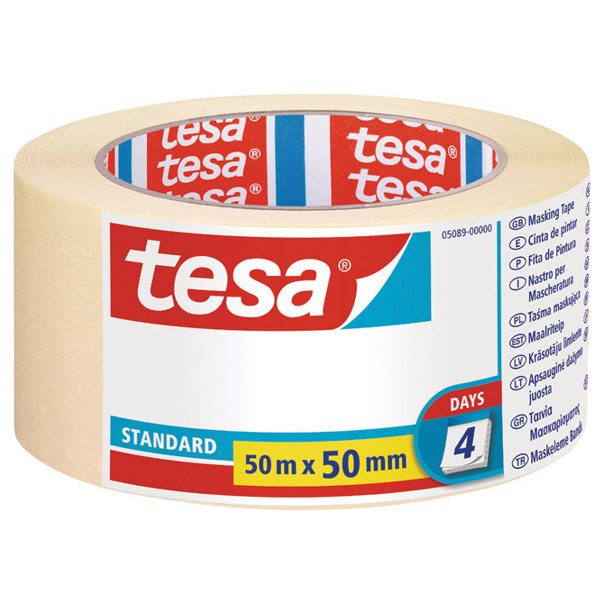 Traka ljepljiva krep 50mm/50m standard eko tesa 5089