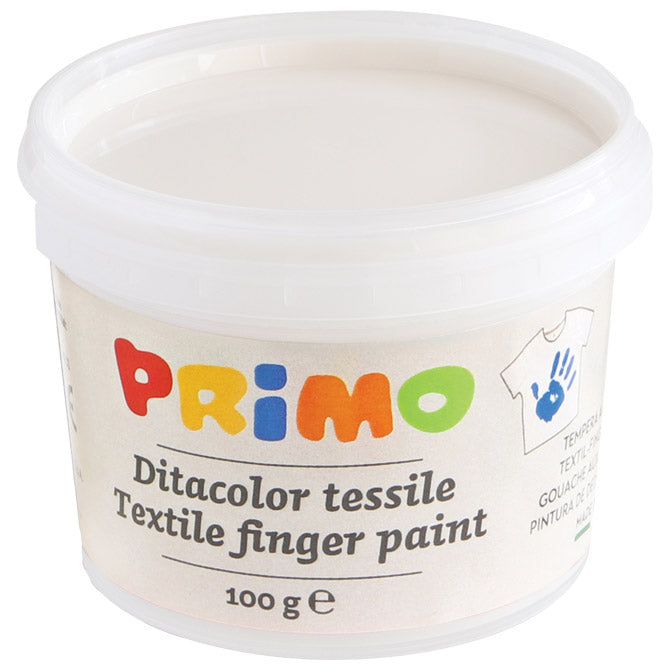 Barva tempera za roke 100g v lončku 6 barv za tekstil cmp.228txd100sp