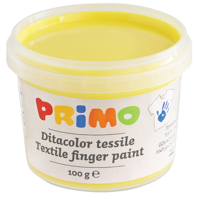 Barva tempera za roke 100g v lončku 6 barv za tekstil cmp.228txd100sp