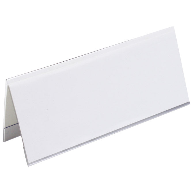 PLOČICA STOLNA ZA NATPIS PVC 12X5CM FORNAX
