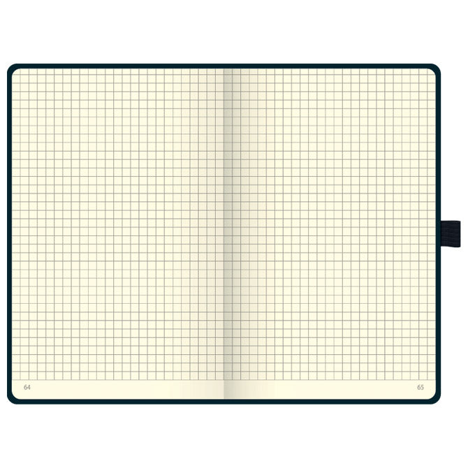 NOTES A5 KARO 96L  80G ŠAMOA S GUMICOM KOMPAGNON BRUNNEN 10-55228 05 CRNI