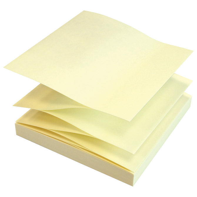 SAMOLEPILNI BLOK "Z" 75X75MM 100L GLOBAL NOTES 5644-01 RUMENI
