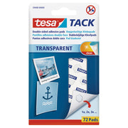 LJEPILO-JASTUČIĆI-TOČKICE 72X TACK TESA 59408 PROZIRNO BLISTER