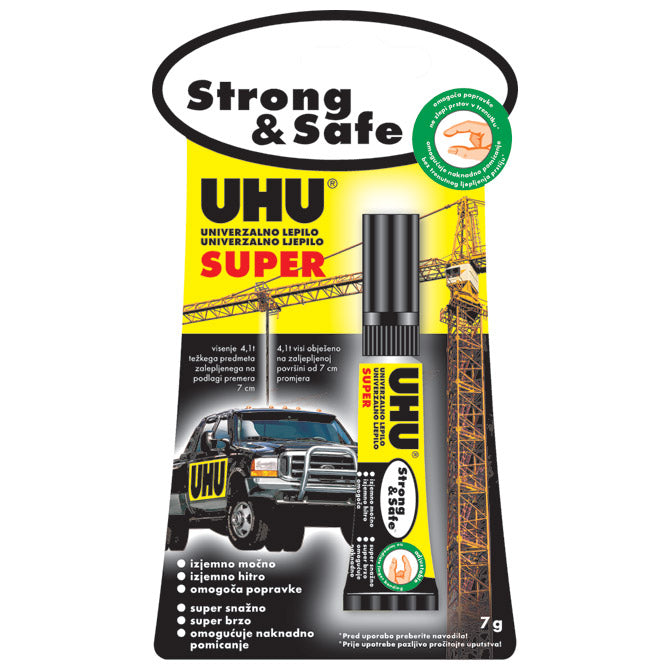LEPILO TRENUTNO 7G SUPER STRONG&SAFE UHU BLISTER