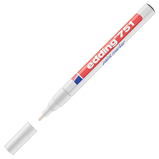 Marker permanentni lakirni 1-2mm edding 751 bel