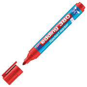Flipchart marker 1,5-3mm edding 380 rdeč
