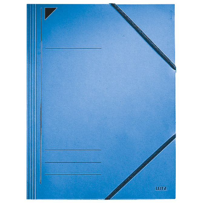 MAPA KLAPA Z ELASTIKO KARTON A4 LEITZ 39810235 MODRA