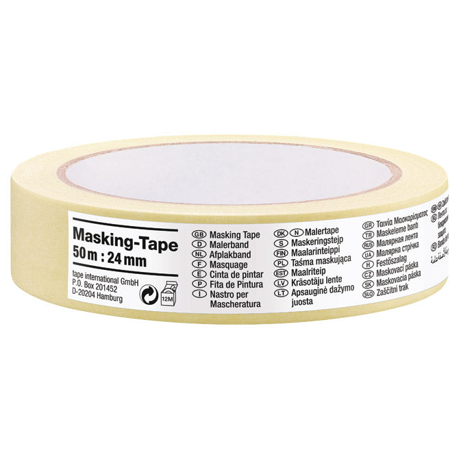 TRAKA LJEPLJIVA KREP 24MM/50M UNIVERSAL BUDGET TESA 8255
