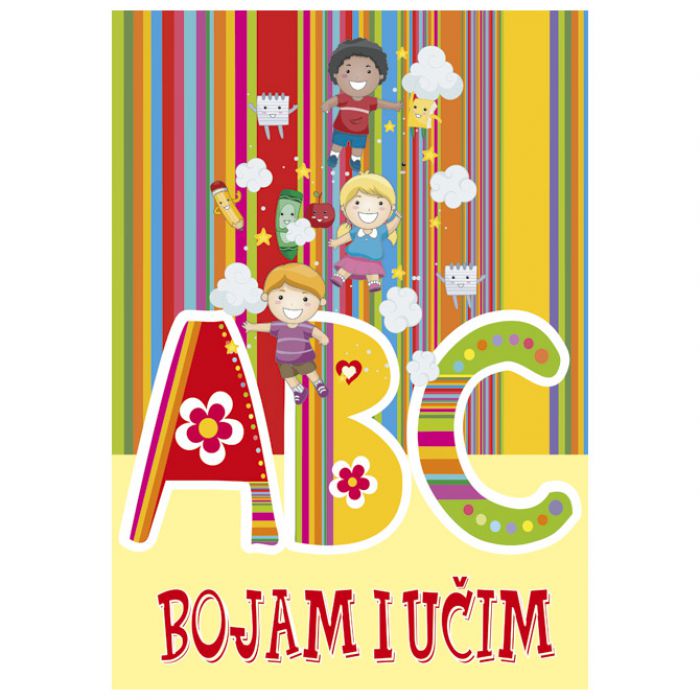 BOJANKA A4 16 LISTOVA "BOJAM I UČIM SLOVA" GRAFOTISAK