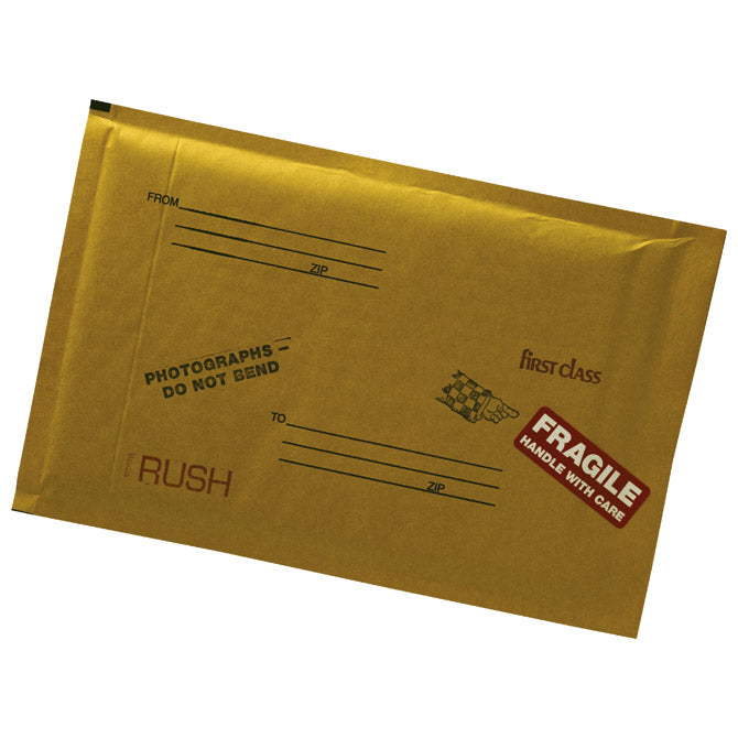 KUVERTA Z MEHURČKI ZA CD 20X18/16X18CM "C/D" PK10 FORNAX RUMENE
