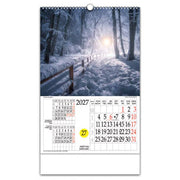 KALENDAR "NATURA CROATICA" S ROTACIJSKIM KRUGOM, SPIRALA, NIKOPROM
