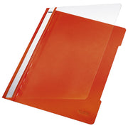 FASCIKL MEHANIKA EURO PVC A4 LEITZ 41910045 NARANČASTI