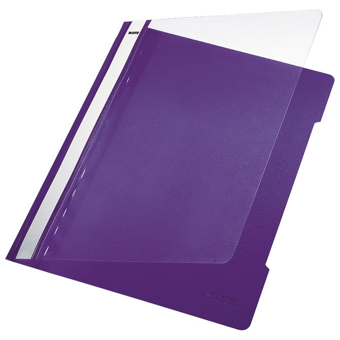 FASCIKL MEHANIKA EURO PVC A4 LEITZ 41910065 LJUBIČASTI