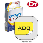 VRPCA D1 19 MMX7M DYMO 45808 CRNO-ŽUTA