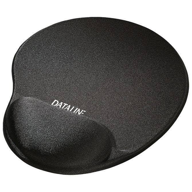 PODLOGA ZA MIŠA ERGONOMSKA-GEL DATALINE 671060 CRNA BLISTER