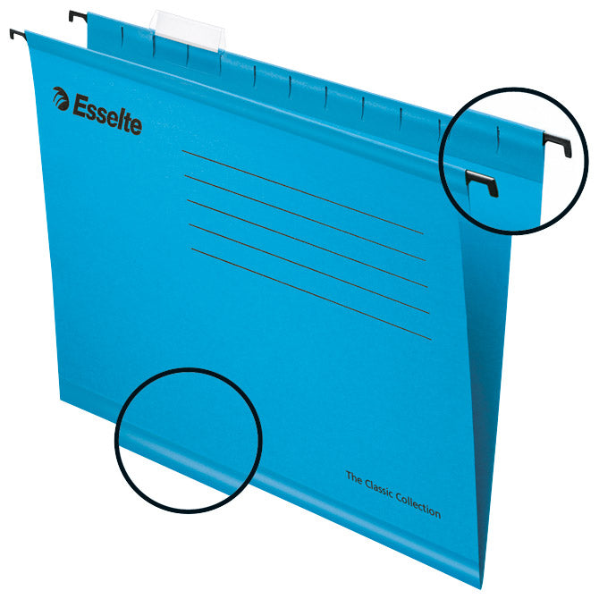 Mapa viseča 33-v a4 pk25 classic esselte 90311 modra