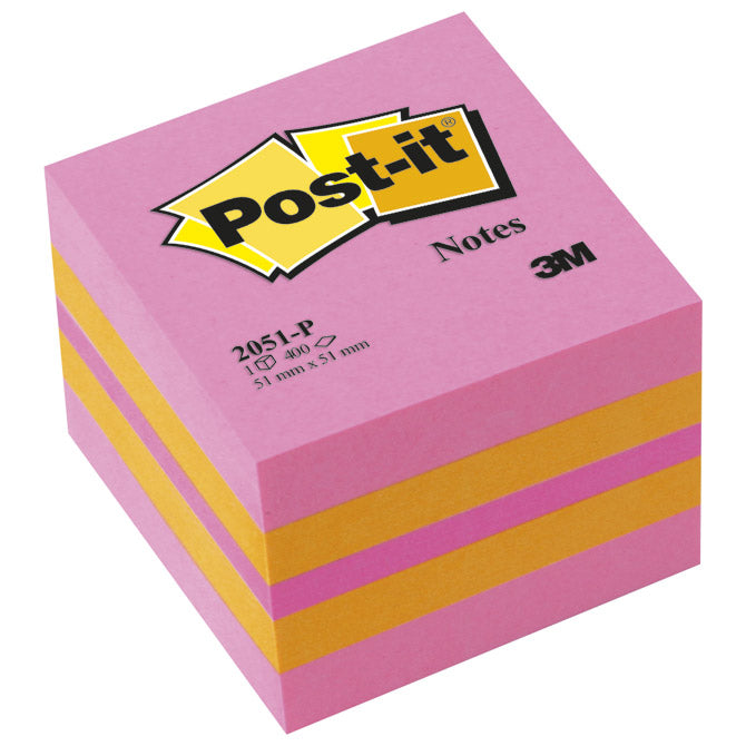Blok samoljepljiv kocka 51x51mm 400l post-it 3m.2051p