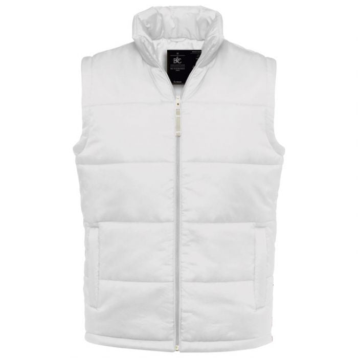 PRSLUK ZIP MUŠKI B&C BODYWARMER/MEN BIJELI L * DO ISTEKA ZALIHA