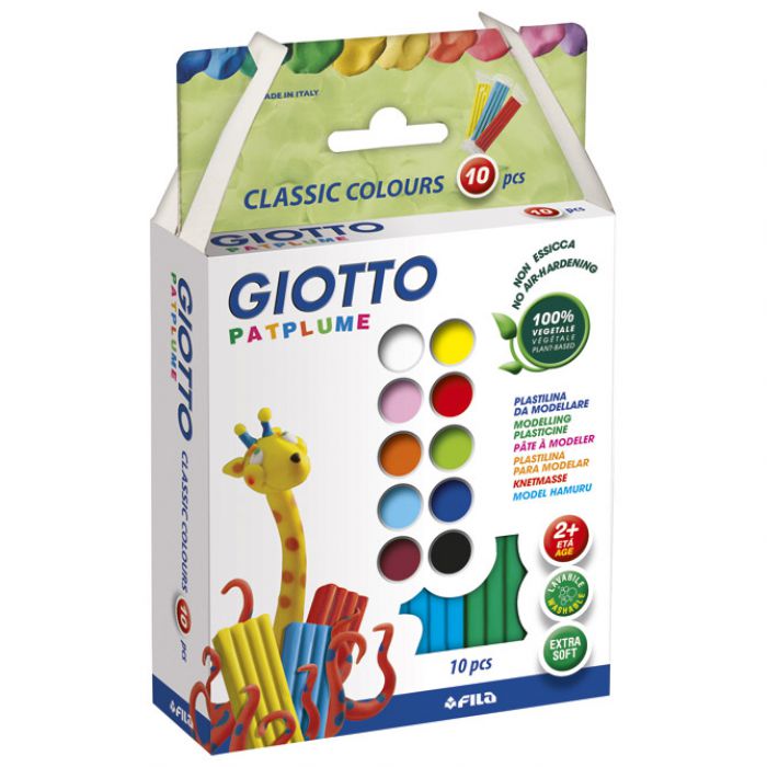 PLASTELIN 10BOJAX20G EXTRA SOFT GIOTTO FILA 5129B