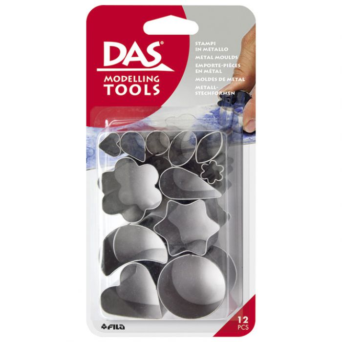 KALUP SET 12 KOM METALNI ZA DAS MASU FILA 344000