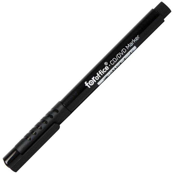 MARKER ZA CD/DVD 1MM FOROFFICE CRNI