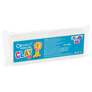 Plastelin 550g plus plastični nožek connect beli