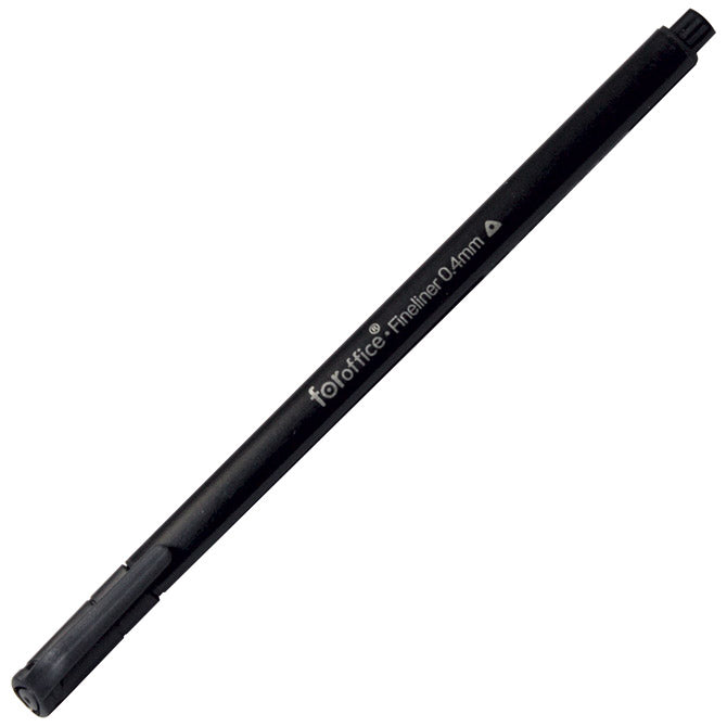 Flomaster fineliner 0,4mm foroffice črn