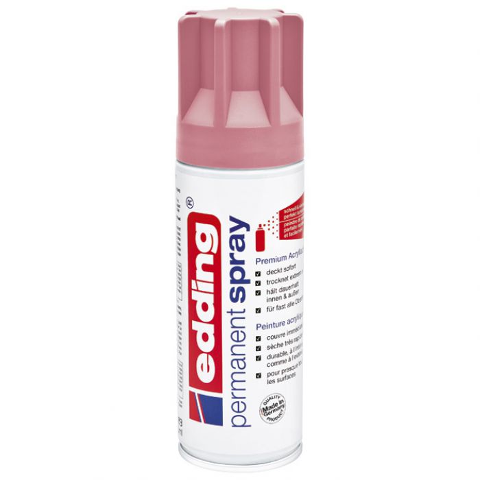 BOJA AKRILNA U SPREJU 200ML PERMANENTNA EDDING 5200935 PASTELNO PRLJAVO ROZA