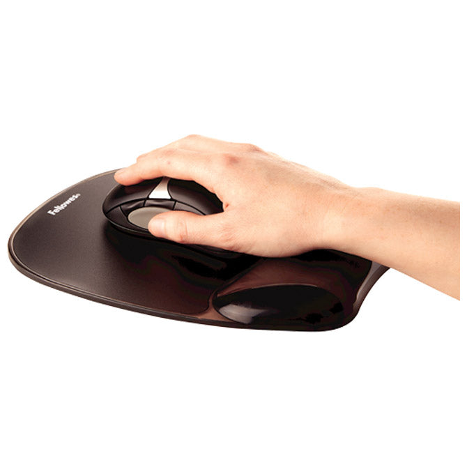 ERGONOMSKA PODLOGA ZA MIŠKO Z GEL-OM FELLOWES 9112101 ČRNA BLISTER PROMO