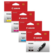 INK JET CANON CLI-551Y ORIGINAL ŽUTI