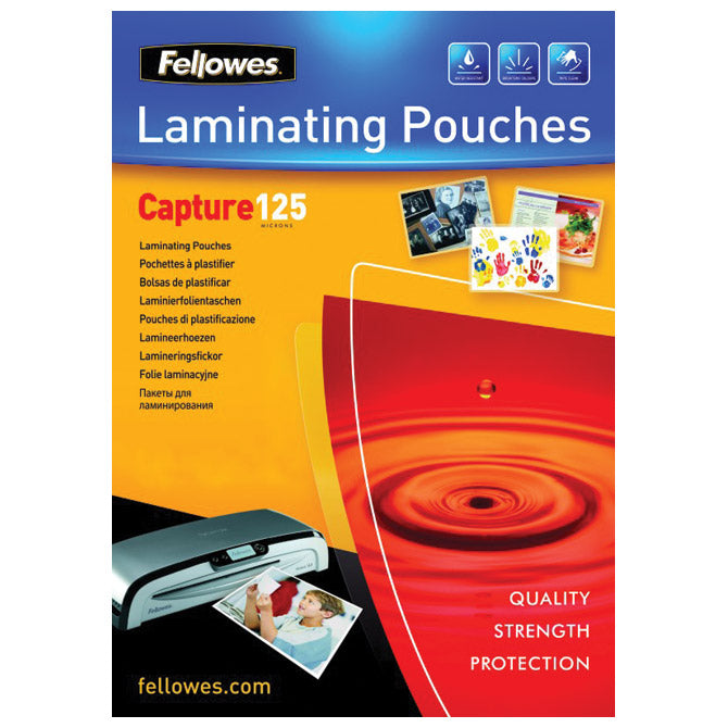 FOLIJA ZA PLASTIFICIRANJE 125MY A6 SIJAJNA PK100 FELLOWES 5307201