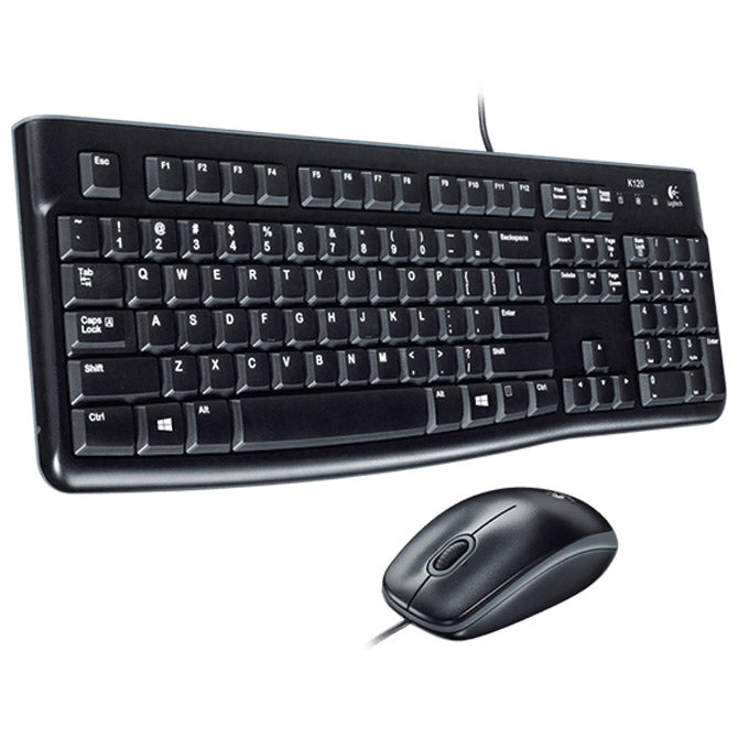 TIPKOVNICA  PLUS  MIŠ MK120 DESKTOP LOGITECH CRNA
