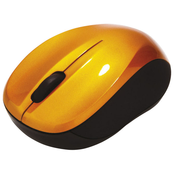 MIŠ USB 3TIPKE OPTIČNI BREZŽIČNI VERBATIM 49045 ORANŽNI BLISTER