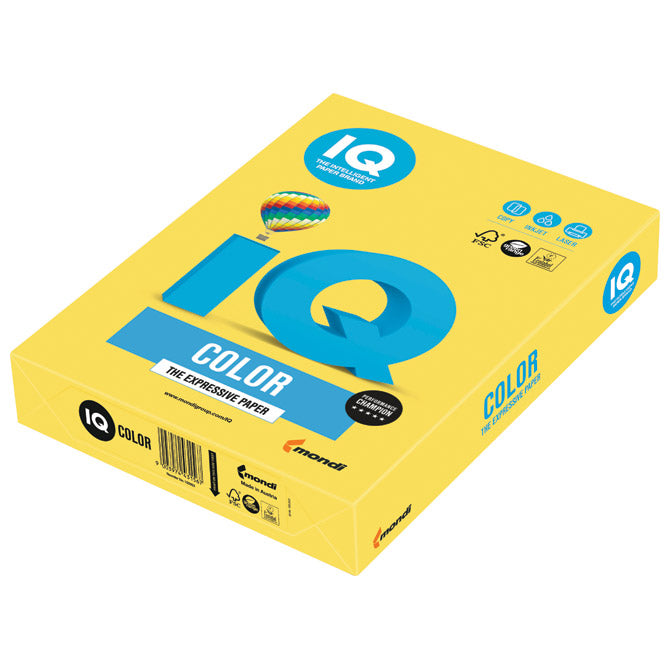 PAPIR ILK IQ INTENZIV A3  80G PK500 MONDI CY39 KANARINSKI ŽUTI