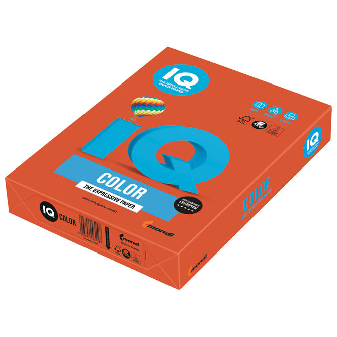 PAPIR ILK IQ INTENZIV A4  80G PK500 MONDI ZR09 BOJA CRVENE CIGLE