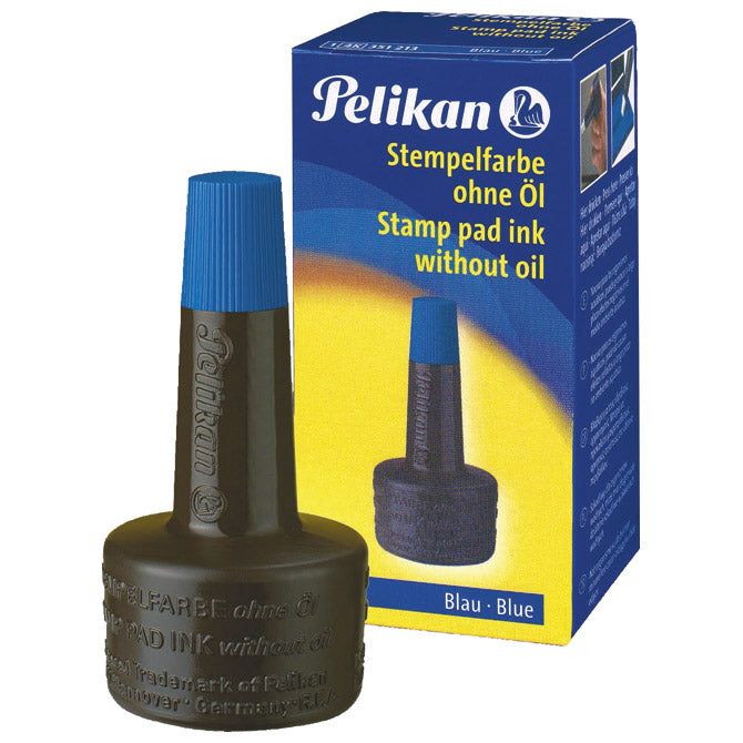 BOJA ZA PEČAT 28ML PELIKAN 351213 PLAVA