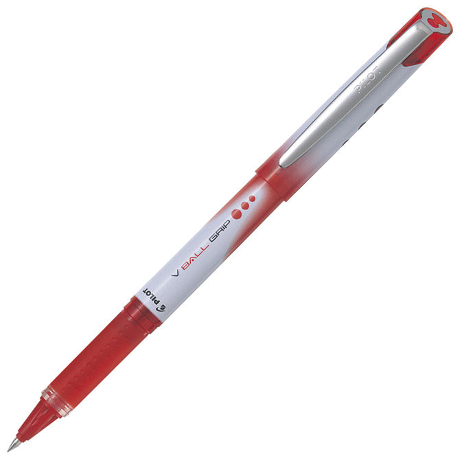 ROLER GRIP 0,5 MM V BALL PILOT BLN-VBG-5-R CRVENI
