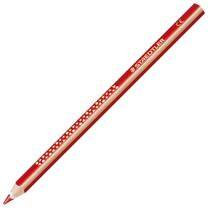 Barvice lesene jumbo noris club staedtler 1284-2 rdeče