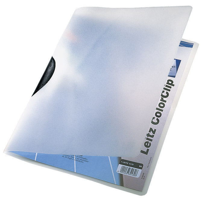 FASCIKEL KLIP PP A4 COLOR LEITZ 41750195 ČRNI