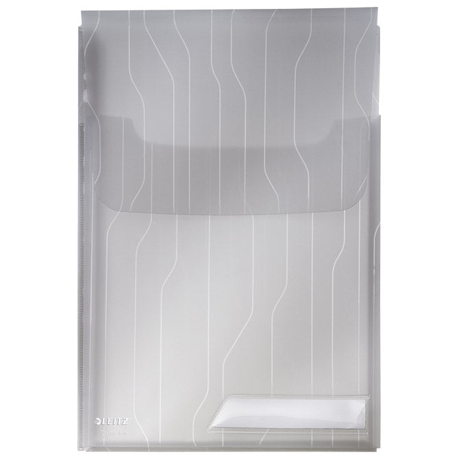 Fascikl uložni a4 pp prošireni plus klapa gore pk3 combifile leitz 47270003 bijeli