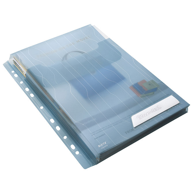 Fascikl uložni a4 pp prošireni plus klapa gore pk3 combifile leitz 47270035 plavi