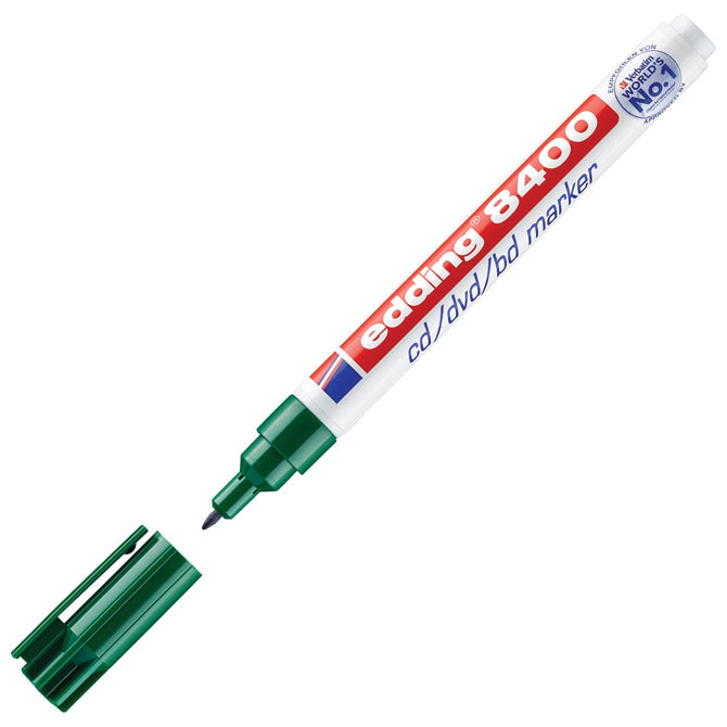 MARKER ZA CD/DVD PERMANENTNI 0,5-1MM EDDING 8400 ZELENI
